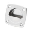 59x59mm Flush Pull Recessed Sliding Pull Handle 316 Stainless Steel