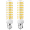 TAIYALOO E17 LED Bulb Dimmable, 10W Microwave Oven Bulb, Warm