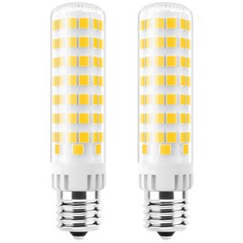 TAIYALOO E17 LED Bulb Dimmable, 10W Microwave Oven Bulb, Warm White 3000K, 100W Halogen Bulb Replacement for Stove Top, Range Hood, E17 Intermediate Base Appliance Light Bulb (2 Pack)
