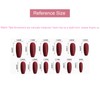 24 PCS Press on Nails Pink 3D Kitty Cat Fake
