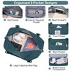 Travel Bag with Shoes Compartment,Weekender Bags for Women Travel,Carry On
