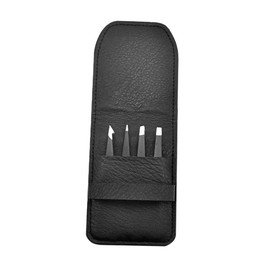 TOVINANNA 1 Set Stainless Steel Eyebrow Tweezers Women Precision Tools for Shaping Brows Eyelash Extensions Portable and Durable Beauty Accessories for Home Travel