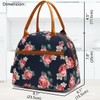 FlowFly Lunch Bag Tote Bag Lunch Organizer Lunch Holder Insulated