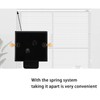 Lihopefe Universal Replacement for Roller Shade Metal Mounting Brackets Roller