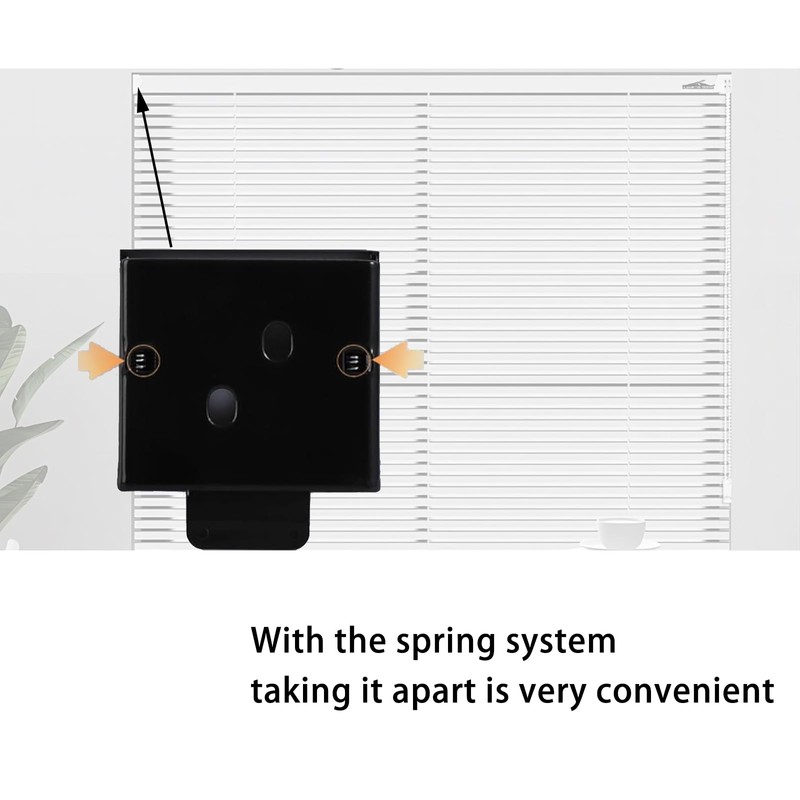 Lihopefe Universal Replacement for Roller Shade Metal Mounting Brackets Roller