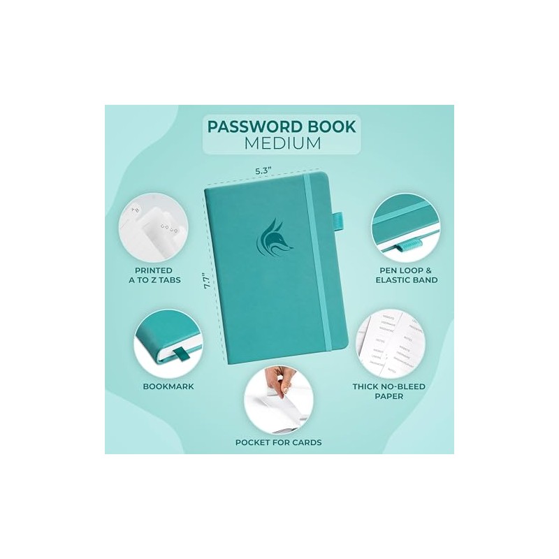 Clever Fox Libro de contraseñas