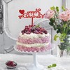 10 piezas de decoración de pastel de acrílico para el