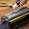 Smith's 50448 6” Diamond Tri-Hone Stone Sharpening System - Grey