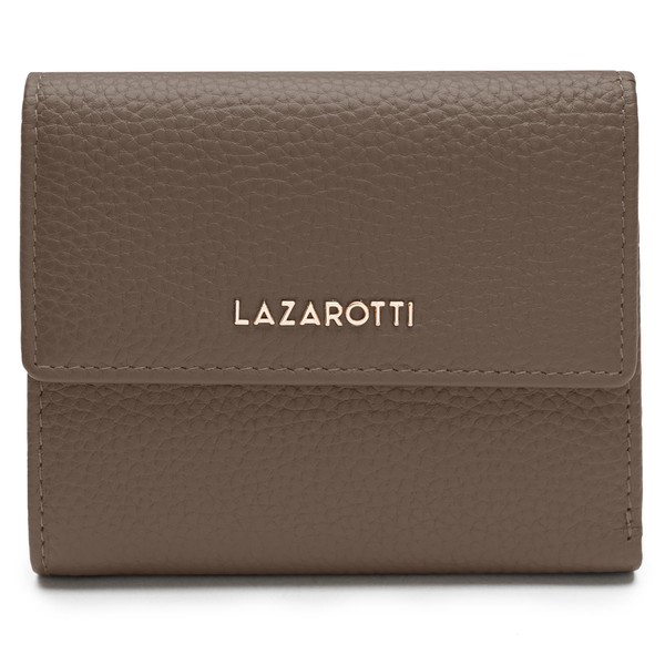 Lazarotti Bologna Women's Medium Leather Wallet with Press Stud Fastening,