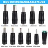 DC Adapter Plug, 11 Pcs Universal 5.5 mm x 2.1