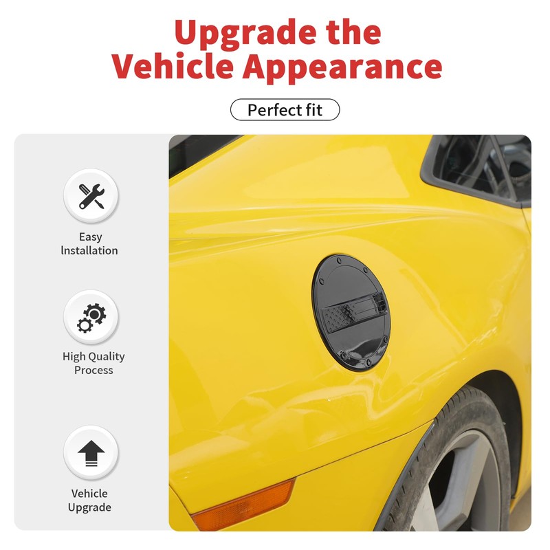 SQQP Gas Cap Fuel Door Gas Cap Cover Fit for