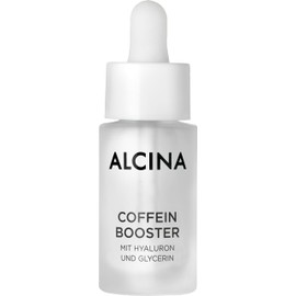 ALCINA Caffeine Booster - 1 x 15 ml - For Fresh, Less Tired-Looking Skin - Concentrated Face Serum with Caffeine, Hyaluronic and Glycerine