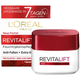 L'Oréal Paris Moisturising Day Cream for Women: Provides a Firmer Skin Complexion & Strengthens the Skin Protection Barrier with Pro-Elastin & Beeswax (Cera Alba) Revitalift, 1 x 50 ml