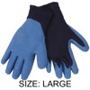 ToolUSA Men's Large Thermal Lined Gloves | Blue Latex Palms