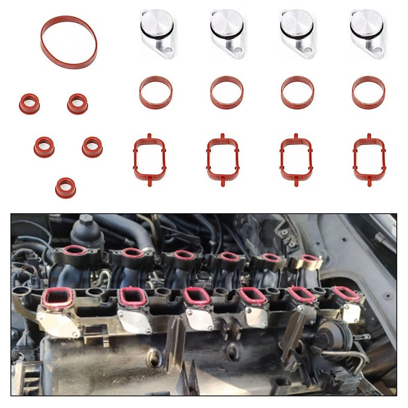 CLKE 18pcs 22mm Swirl Flap Valve Removal Tool Kit with