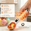 Heated Ice Cream Scoop with Detachable Battery, Fast Heat to