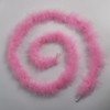wangruida 2 Yards 20g Pink Fluffy Marabou Feather Boa for