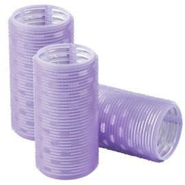 Set of 3 Bangs Curler, Bangs, 2.0 inches (50 mm), Hand Winding Curler, Easy Hand-wind Curler, Easy, Thick, Korean Style, Extra Large, Easy to Wind, Hook, Brushed Aluminum Core, Stylish, Small Face