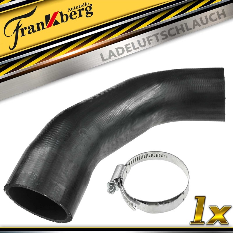 Charge Air Hose Turbo Hose with Retaining Clamp for Q3