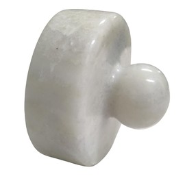 Purpledip - Maja trituradora de hierbas de piedra de mármol: accesorio de cocina ayurvédica (12469D)