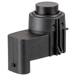 HELLA 6PX 358 141-191 Sensor, parking distance control - angled - 3-pin connector - Plugged - Paintable - without fastening ring