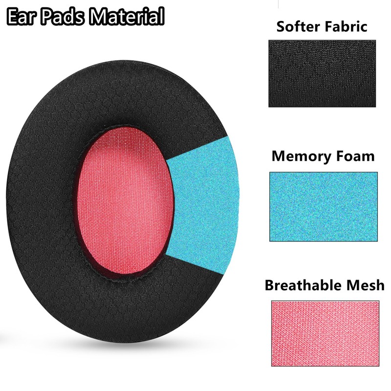 TaiZiChangQin Replacement Ear Pads Compatible with Devil Mute BT Mute