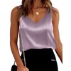 SimpleFun Business Casual Outfits for Women Tops Summer Silk Tank