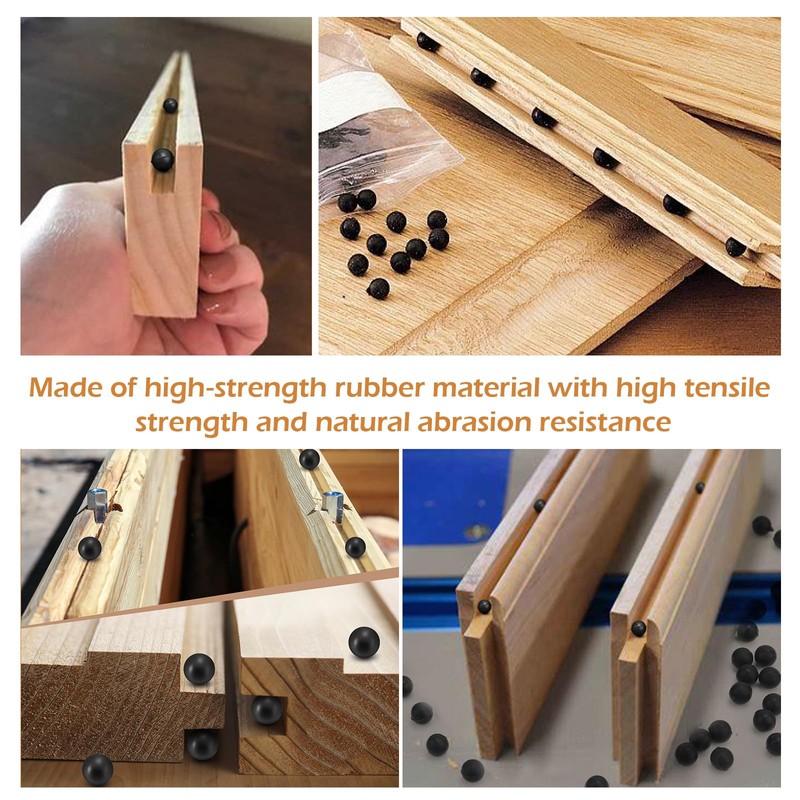 1000 Pcs Raised Panel Cabinet Door Spacers Rubber Ball Spacers