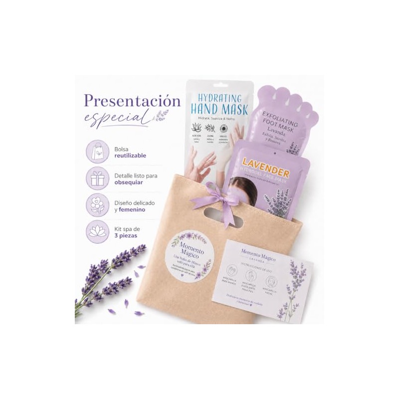 Genérico Kit Autocuidado Hidratación Lavanda Cada Uno