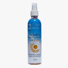 Tónico Descongestivo para Piel Sensible, Línea Sensitive, Equilibra el pH, Desensibilisante Facial, Con Extracto De Manzanilla y Calendula 240 ml