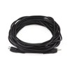25ft RCA Single-Channel Male-Female Extension Cable - Black
