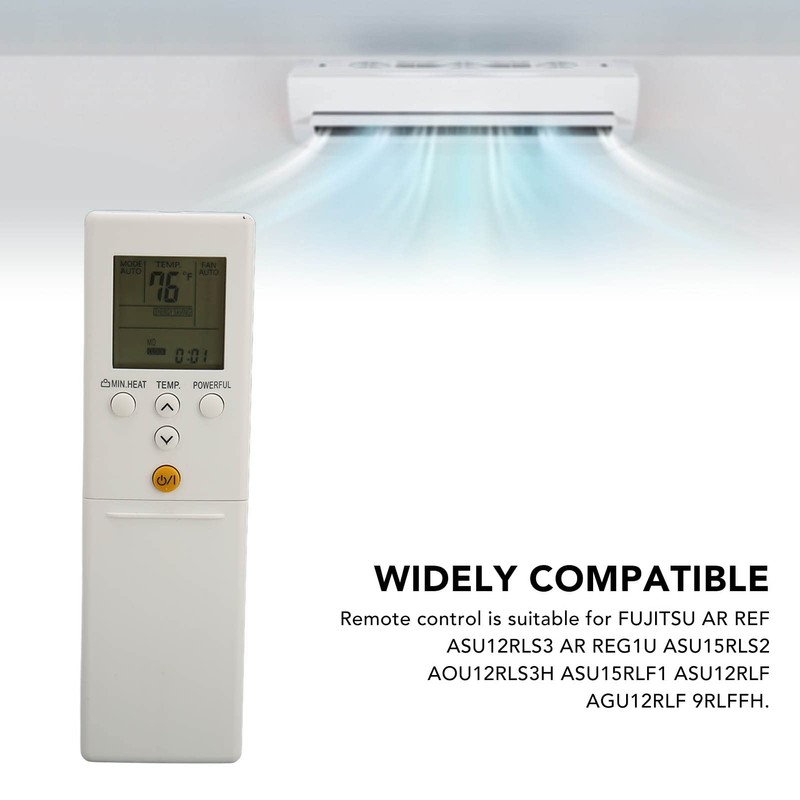 Air Conditioner Remote Control, for AR REF ASU12RLS3 AR REG1U