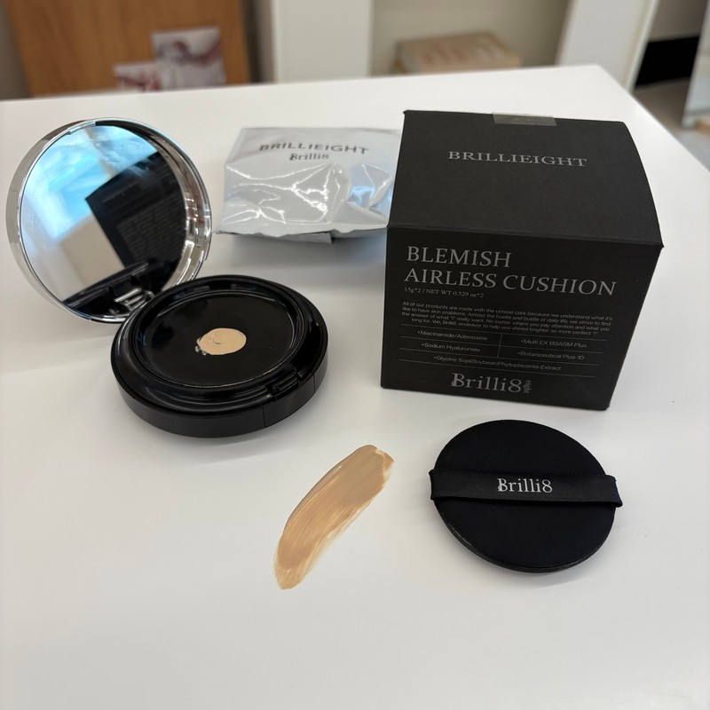 Brillieight Water Glow Cushion Refill 15g + 1 Puff Glow