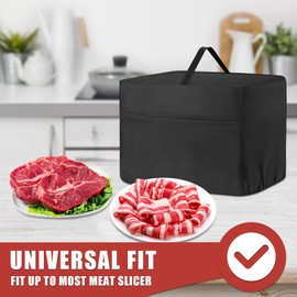 Rilime Meat Slicer Cover,Dust-proof Covers for Home compatible with OSTBA Meat Slicers Commercial,Fit for Elite for OSTBA Meat Slicer -15" L x 11" W x 11" H