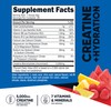 Nutricost Creatine Monohydrate + Hydration Fruit Punch Flavored (30 Servings)