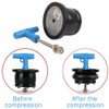Faderr Stainless Steel Pipe Plug, Compatible with Mechanical Testing, Sealing
