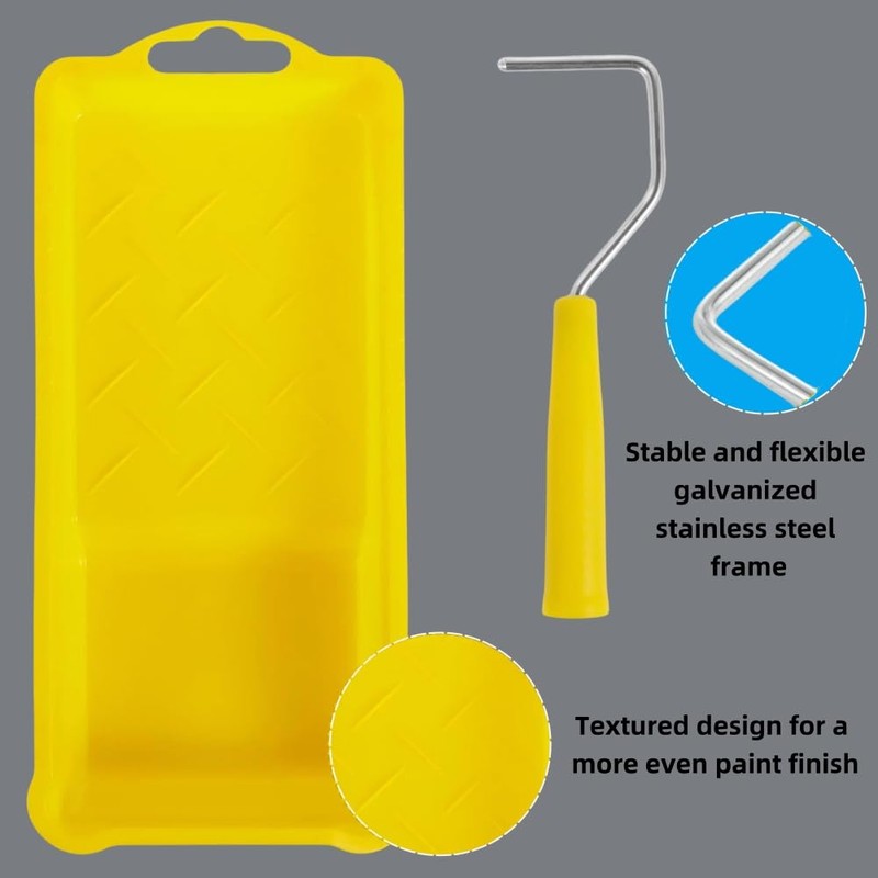 Paint Roller Set Mini Foam Paint Roller Set Small Foam