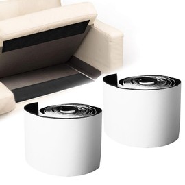 Tyenaza Cinta de Gancho y Bucle Resistente, 2 Rollos de Cinta Adhesiva de Gancho y Bucle de Alta Resistencia, Evita que los Cojines del Sofá se Deslicen, para Fijar Cojines de Sofá(10 cm x1,5 m)