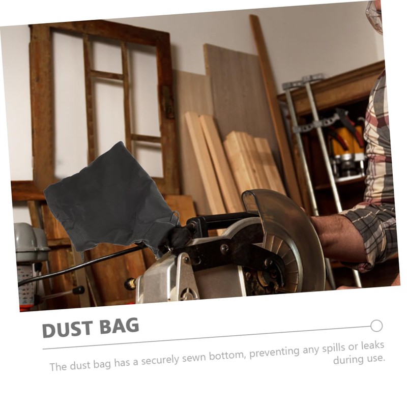 Operitacx Miter Saw Dust Collection Bag Durable Cloth Dust Extractor