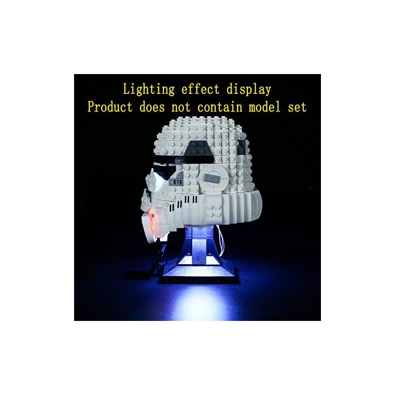 GEAMENT Kit de Luces LED Compatible con Lego Casco de