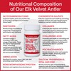 Velvet Antler, 100% Pure with No Additives, Freeze-Dried, Finely Grinded,