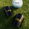 Tekkerz Soccer Miniature Shin Guard for Youth and Adults -