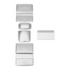 TUCKBOLD Transmission Gear Panel Handbrake Brake Button Sticker for VW