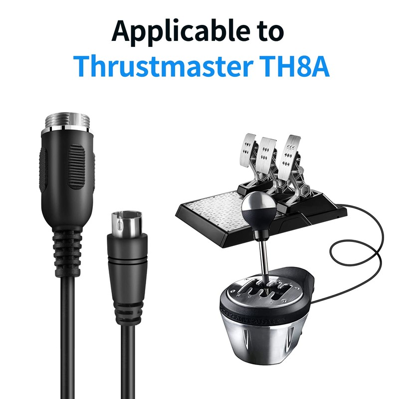 XBERSTAR 1 x Connection Cable for Thrustmaster TH8A (1.2 m