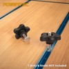 POWERTEC 71118 24 Inch Double-Cut Profile Universal T-Track with Predrilled
