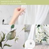 Tititex No Hooks Snap in Liner Blooming Bright White Floral