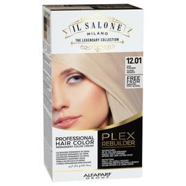 Alfaparf Milano Il Salone Plex Rebuilder Color Kit 12.01 Ice Platinum - Permanent Dye Cream