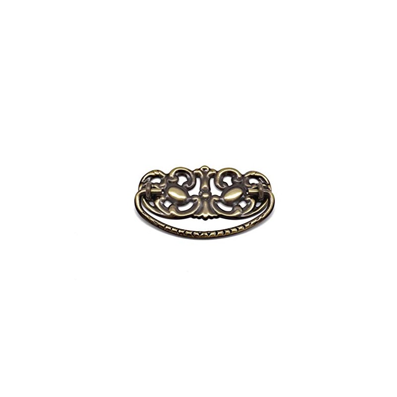 Restore Hardware 3" CC Victorian Drawer Pull - Antique Brass,