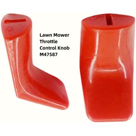 Sootim Replacement Throttle Control Knob M47587 Fits John Deere F930 F910 F911 400 420 430 100 108 111 111H 112L 116 116H 200 208 210 212 216 300 312 314 316 317 318 322 330 332 Lawn Mower (2 Pack)
