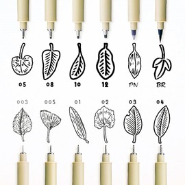 SAKURA COLOR PROD AMERICA Pigma 0.20mm Fade-Resistant Micron Pens (SAKXSDK00519)